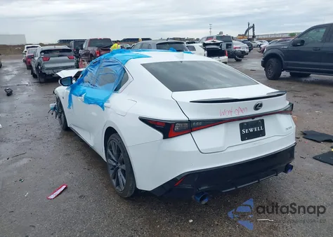 2023 Lexus Is 350 F Sport Design from USA, damaged, VIN JTHGZ1B27P5071491